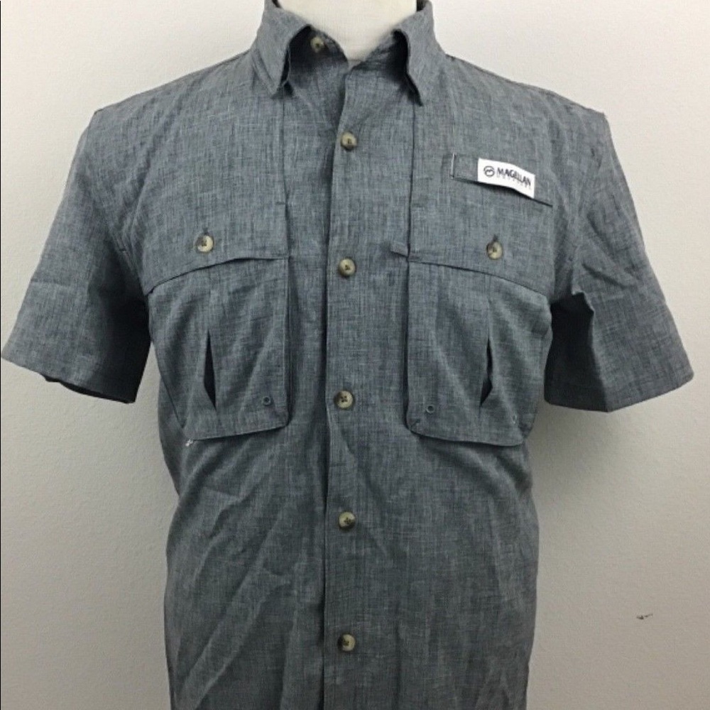 Magellan Fish Gear Mag Wick Fishing Shirt Size XS